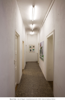 Mario Palm  Lido di Napoli, Installationsansicht, 2012, Galerie Andreas Hhne 